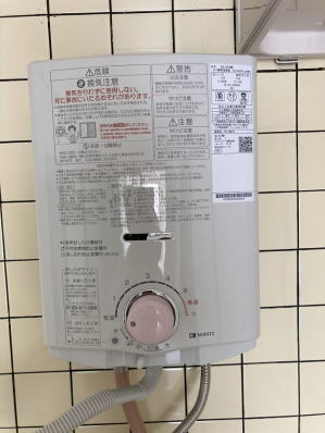 瞬間湯沸かし器