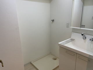 洗面所（洗濯機置き場）の写真