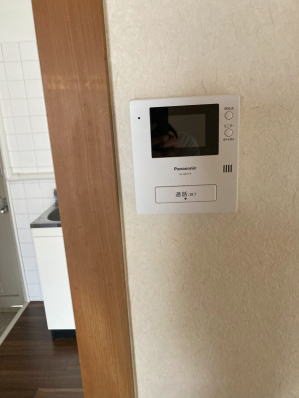 TVモニター付きインターホン新設しました